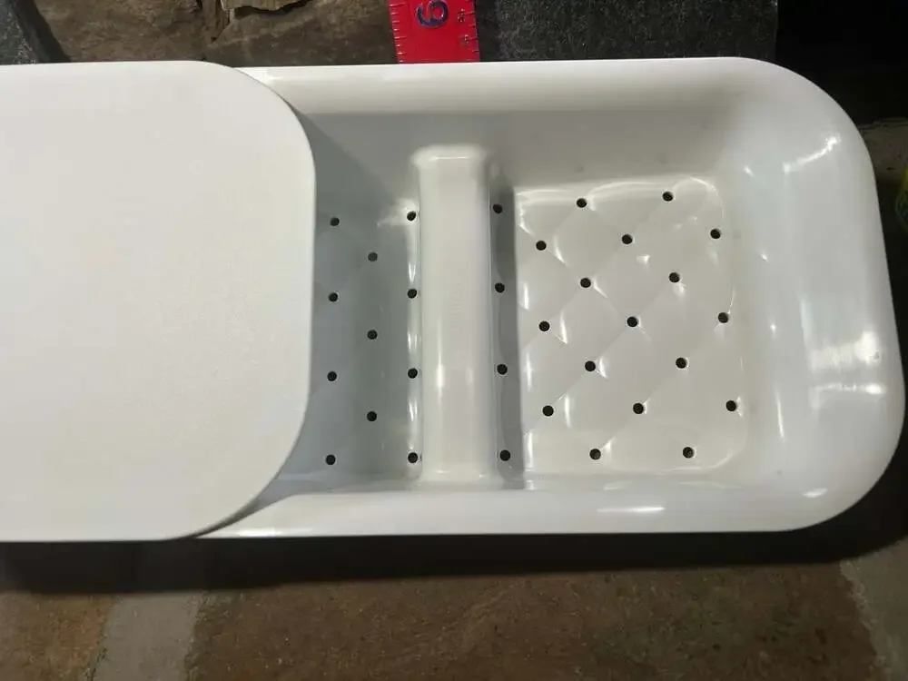 Kohler White Sink KOHLER Riverby Rinsing Colander with Cutting Board 1167299